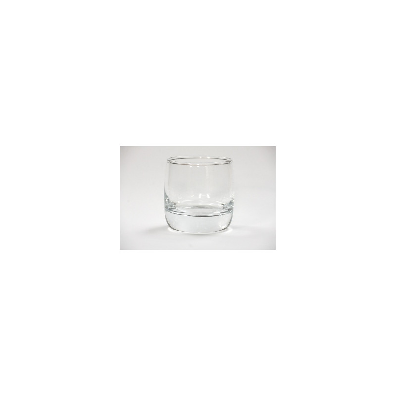 20cl Clear Candle Glass (48) (Oval)