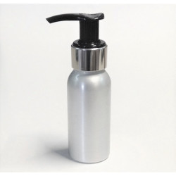 50ml Aluminium Bottle & Silver Treatment Pump