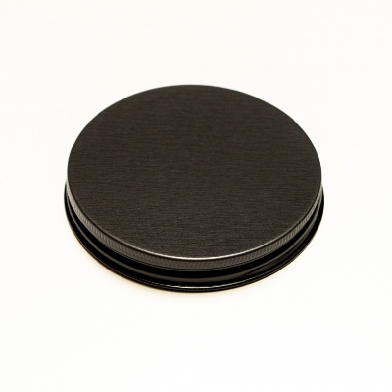 83mm Black Aluminium Lid.
