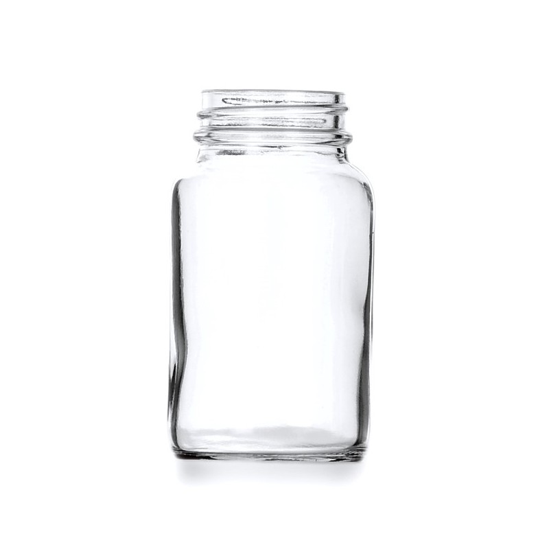 100ml Clear Powder Jar